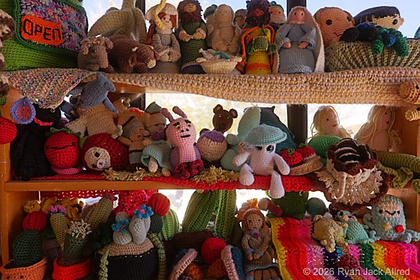 Crochet Museum Inside Close-up