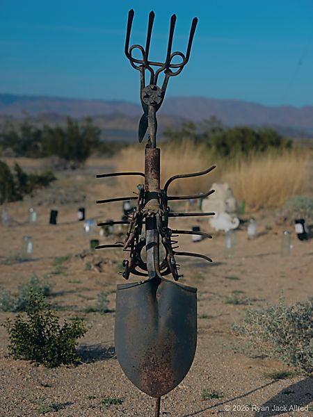 Glass Outhouse Art Gallery Tool Sculpture