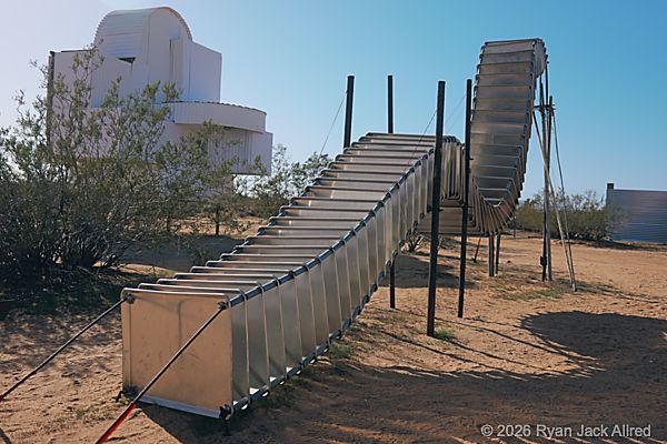 Noah Purifoy Cooking Tray Slide Sculpture