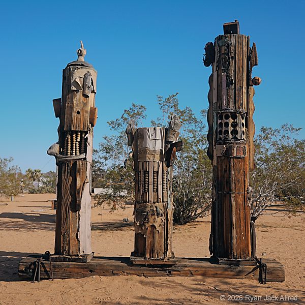 Noah Purifoy Odd Creatures Sculpture