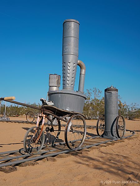 Noah Purifoy Steam Engine Oddity Sculpture