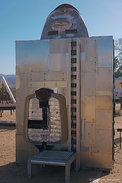 Noah Purifoy Steel Sculpture